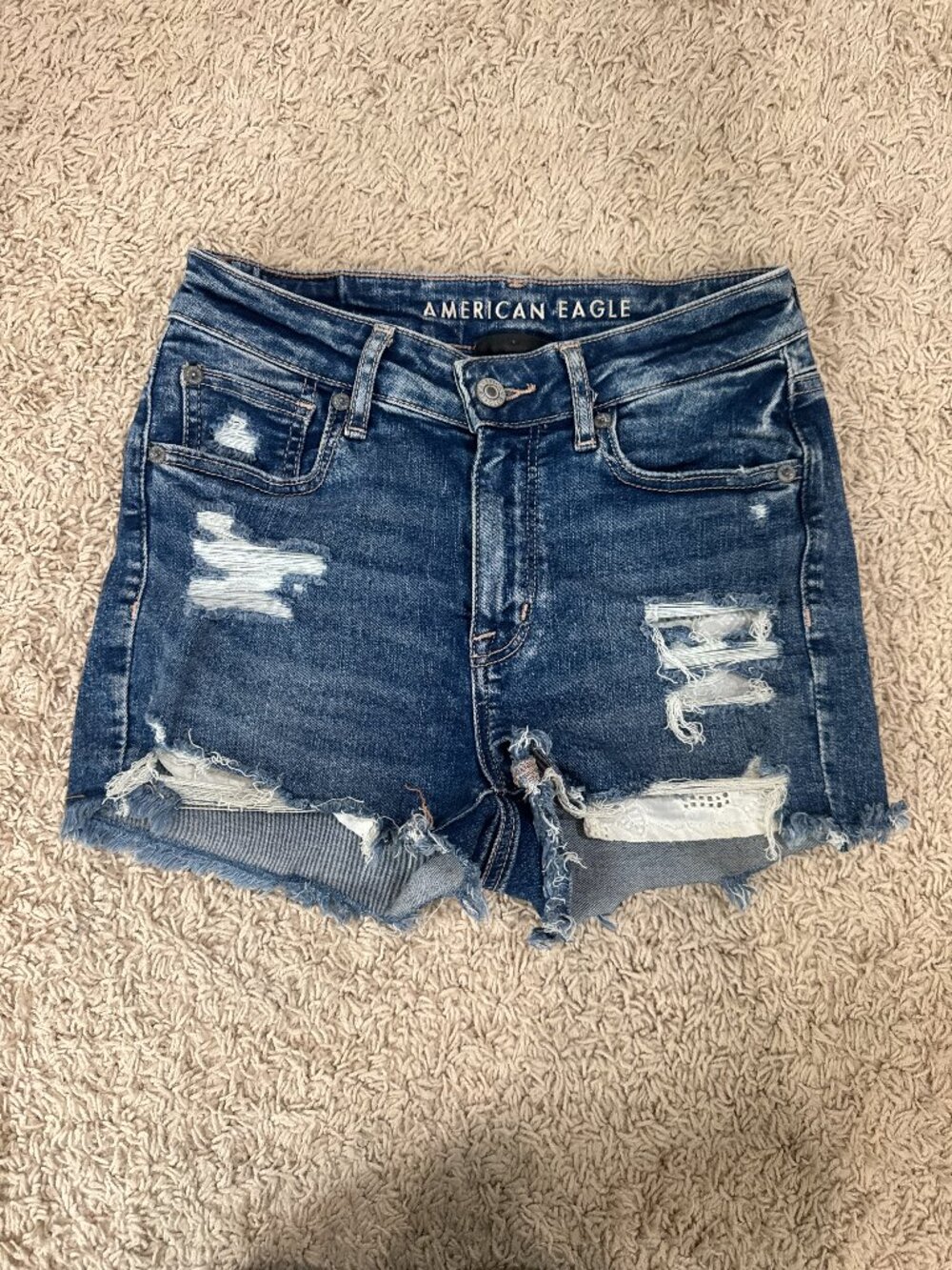 American Eagle Hi-Rise Shortie